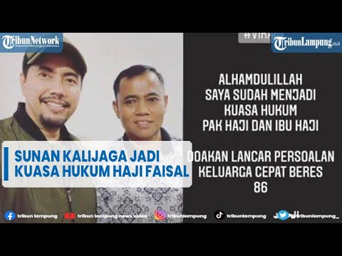 Sunan kalijaga kini jadi pengacara keluarga mendiang bibi