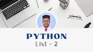 12. Python List - 2 | List Data Type | in Tamil