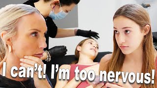 We Surprise Her with getting a NEW Piercing!  Does she say NO!