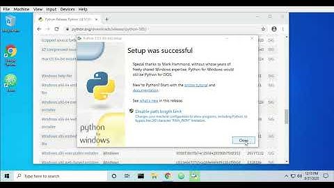 Installing Python 3 on Windows 10 2020