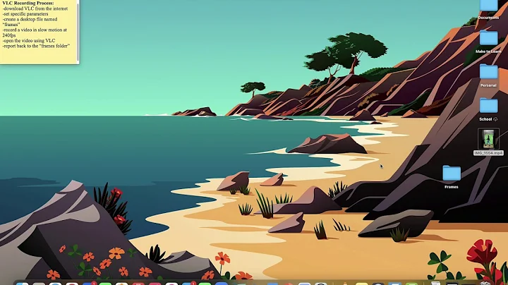 Frame Extraction for Mac