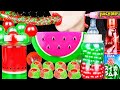 ASMR WATER MELON DESSERTS *CANDY HONEY JELLY, HOMEMADE JELLY BABY BOTTLE BOBA EATING DRINKING SOUNDS