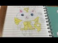 Angel Kitty toy story drawing (for all toy story fans including Joseph the toy story 2021)