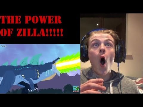 Godzilla vs Zilla Jr : The Final Battle (part 2/3) | DinoMania - Godzilla cartoons Reaction