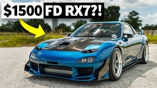 Widebody JDM Spec Mazda RX7… Bought For $1,500!?
