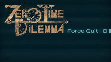 Force Quit Box: D | Zero Escape: Zero Time Dilemma (Force Quit: D)