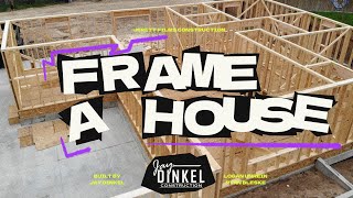 AMAZING HOUSE FRAMING - In Just 4 minutes!