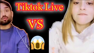 Sabzi Wala Vs Dr Nadeea Funny Talks | tikto live | funny jugten 😜 live match