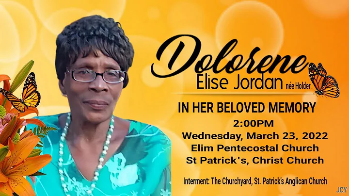 A Service of Thanksgiving for the life of Dolorene...