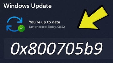How to Fix Windows Update Error 0x800705b9 on Windows 11