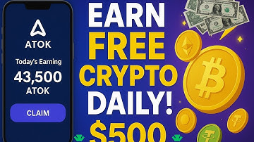 Earn FREE Crypto with ATOK Airdrop App 2025 Tutorial
