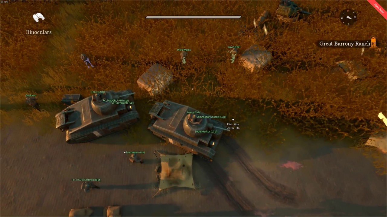 Foxhole танки