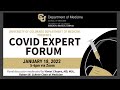 CU Anschutz Department of Medicine COVID Expert Forum