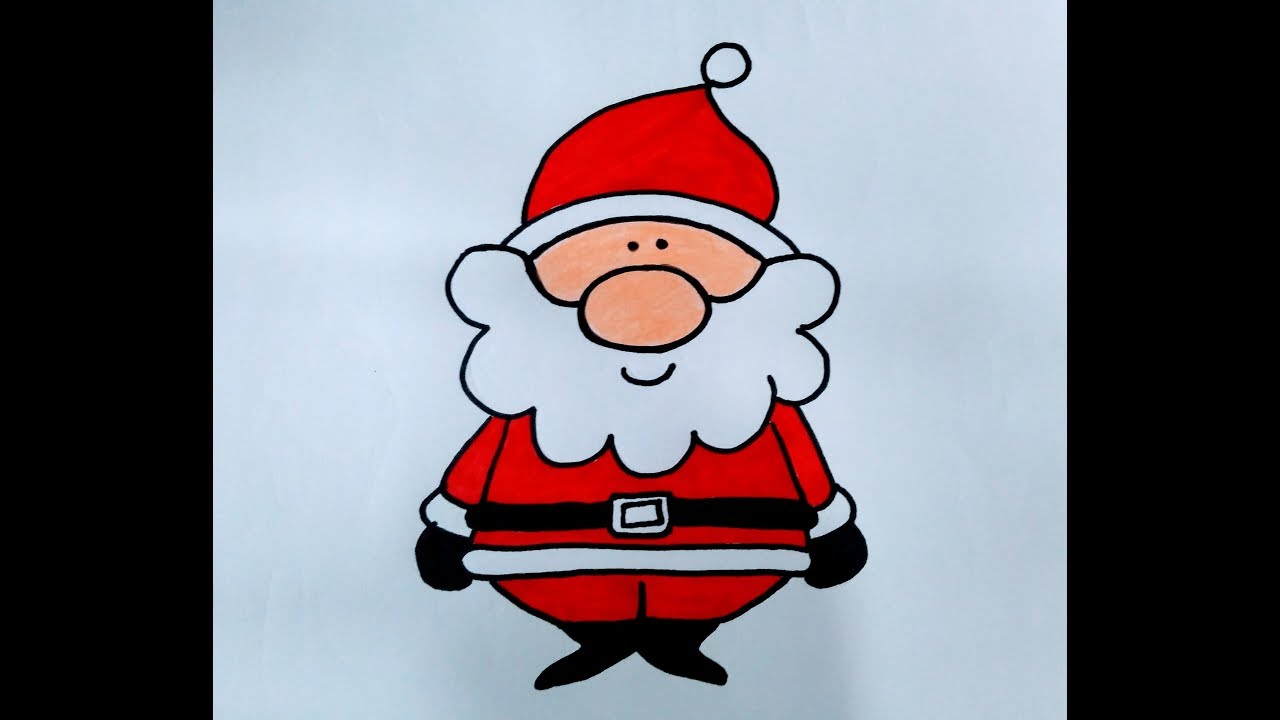 Featured image of post Santa Claus Para Dibujar Facil dale al play y ponte manos a la obra