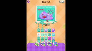 Colony Flow! Level 864 Solution/ Hard Puzzle Walkthrough 