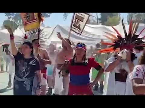 Grupo de danza Calpulli Tlahuiztlampa Chaneke celebró aniversario en Reclusorio Varonil Oriente