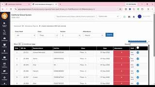 How to Send Absent Student SMS to Parents | EduPortal School Management Software