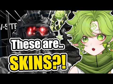 These can't be VIDEO GAMES SKINS right?.. | Cabbage Vtuber reacts to Russian Badger