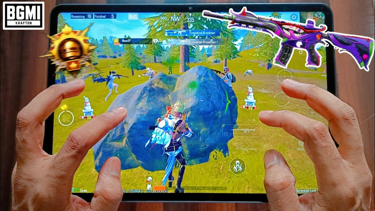 Xiaomi Pad 7 🔥 The iPad Handcam Gaming Experience (BGMI)