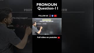 Can You Solve This Pronoun MCQ? 🤯 #shorts