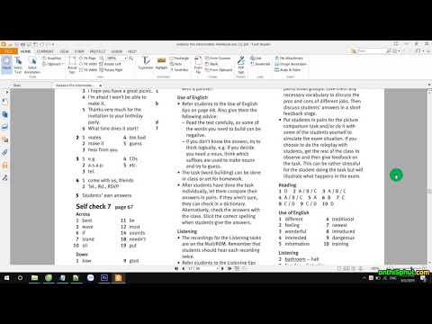 Video Đáp án sách Solutions Pre-Intermediate Workbook (cao... - youtube