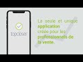 Topcloser la seule et unique application cre pour les professionnels de la vente