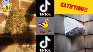 Satisfying Dryer Vent Cleaning #9 (TikTok Edition)