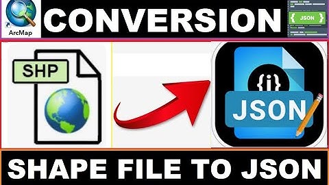 Convert Shapefile to JSON/GeoJSON in ArcGIS | Step-by-Step Tutorial I shap to json I export to json