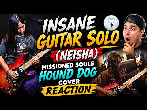 Missioned Souls “Hound Dog” Cover | Neisha Lead Guitar SOLO was INSANE!