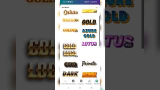 Design me Gold Text kaise add kare #Goldenfont #Canva #canvatutorial2025