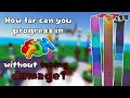 How far can you progress in JToH without taking damage? - Roblox