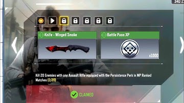Kill 20 enemies with any Assault rifle equipped with the Persistence perk in mp matches