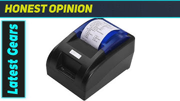 58mm thermische bonprinter: supersnel, draadloos en inktvrij printen!