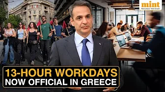 Europe's Most Contentious Labour Reform Is Now A REALITY In Greece | Govt Defends 'Need Of Hour'