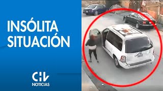 PERDIÓ EL CONTROL | Conductora cayó a un canal cuando intentaba estacionar su auto