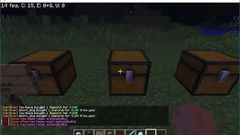 SignShop plugin tutorial!