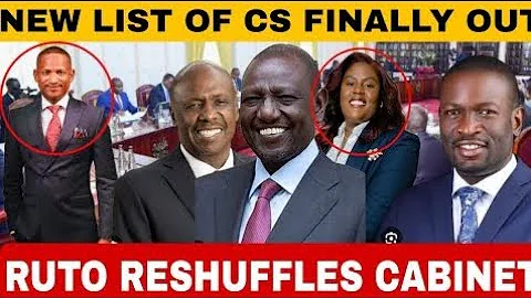 Breaking: GIDEON MOI, WINNIE ODINGA Join Cabinet as MUDAVADI KICKED Out
