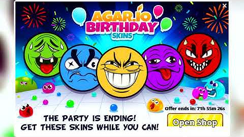 ALL Time-limited (Paid) Agar.io Skin Deals #MoneyClip