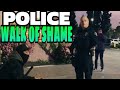 Cops Tried To Pat Him Down ~ Walk Of Shame Instead