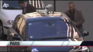 Raw Video: Carla Bruni Takes Baby Girl Home