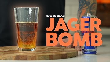 How To Make A DELICIOUS And EASY Jager Bomb Shot