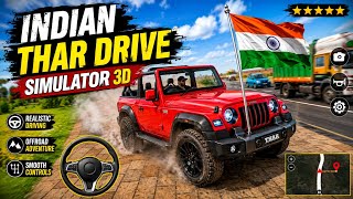 Ultimate Modified Mahindra Thar Gameplay! 🤯 | Indian Vehicles Simulator 3D screenshot 5