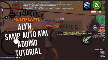 Alyn Samp auto aim adding Tutorial Malayalam | Bullet |Samp Mobile #viralvideo #gta #gta5