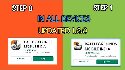 BGMI UPDATE NOT SHOWING ON PLAYSTORE ! || BGMI 1.6 UPDATE RELEASE DATE || BGMI 1.6 UPDATE KAB AYEGA