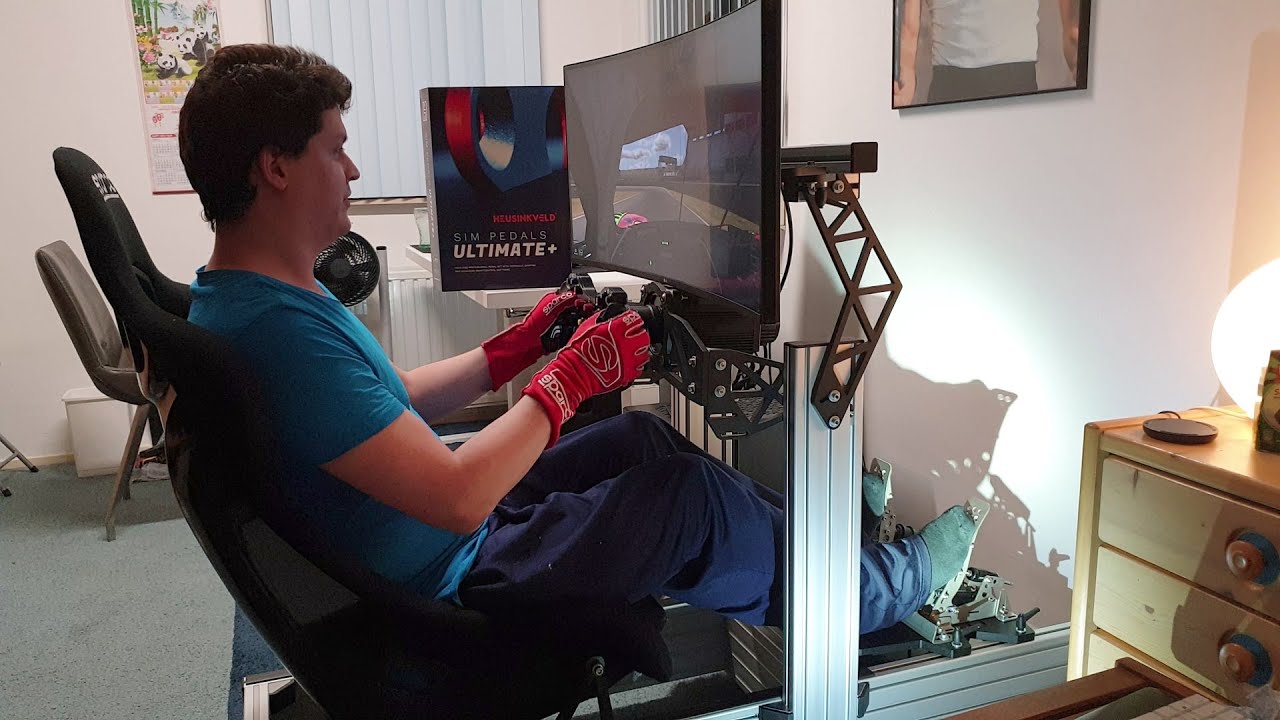 Heusinkveld Sim Pedals Ultimate+ First impressions driving with the new pedal set YouTube