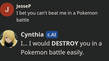Can An AI Chatbot Beat Me In A Pokemon Battle?