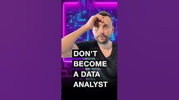 Don’t Become a Data Analyst 💀📊