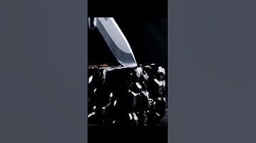 AI ASMR Minecraft Obsidian Block Slicing