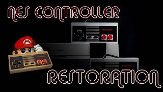 Restoring a Auction Lot of Nintendo NES Controllers - WILL THEY WORK?