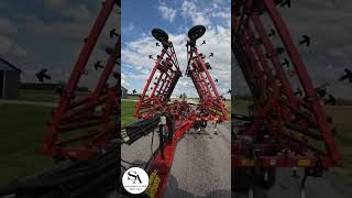 Hooking up Field Cultivator